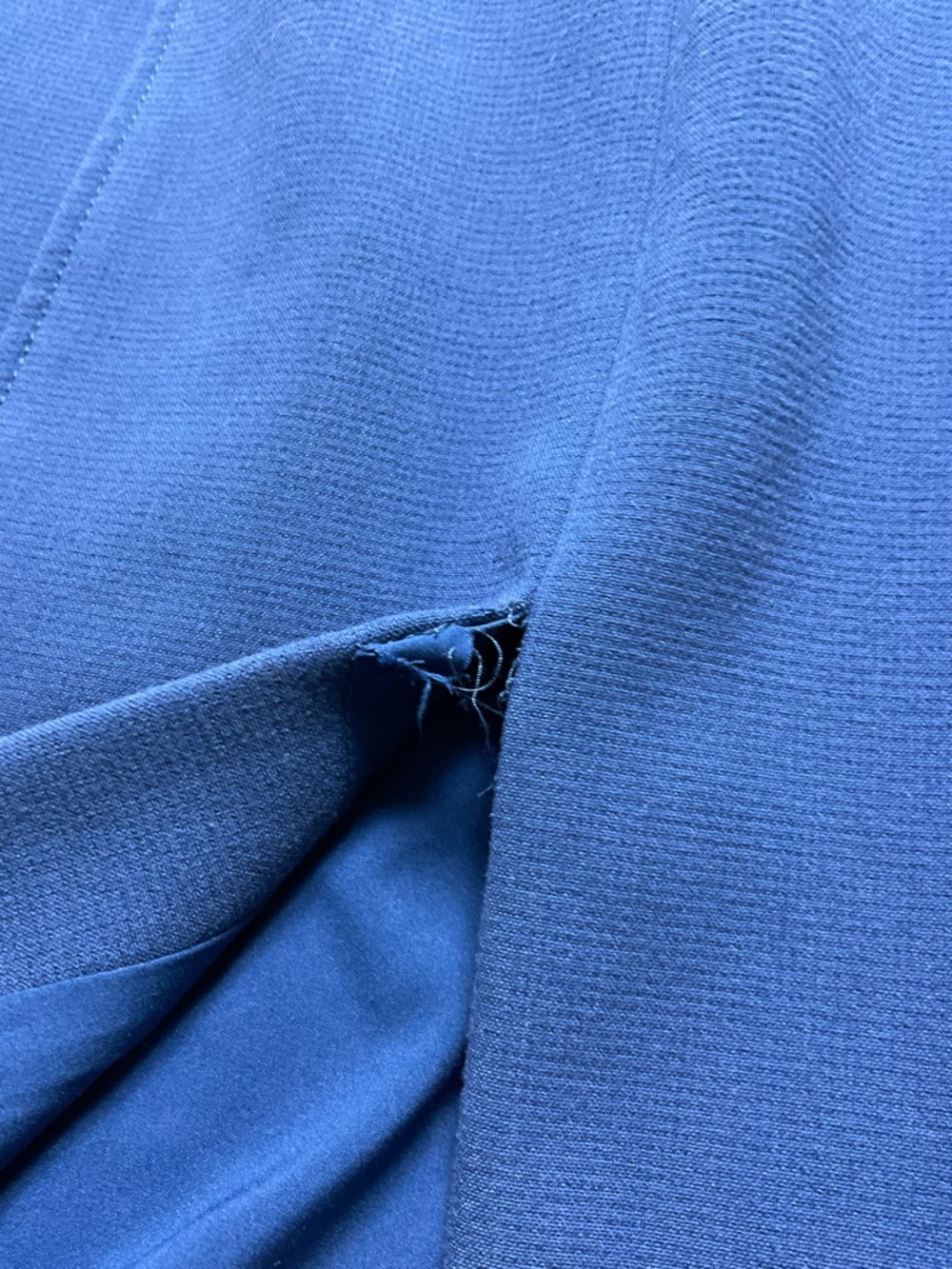 Ann Taylor square back sheath dress in blue - Picture 6 of 6